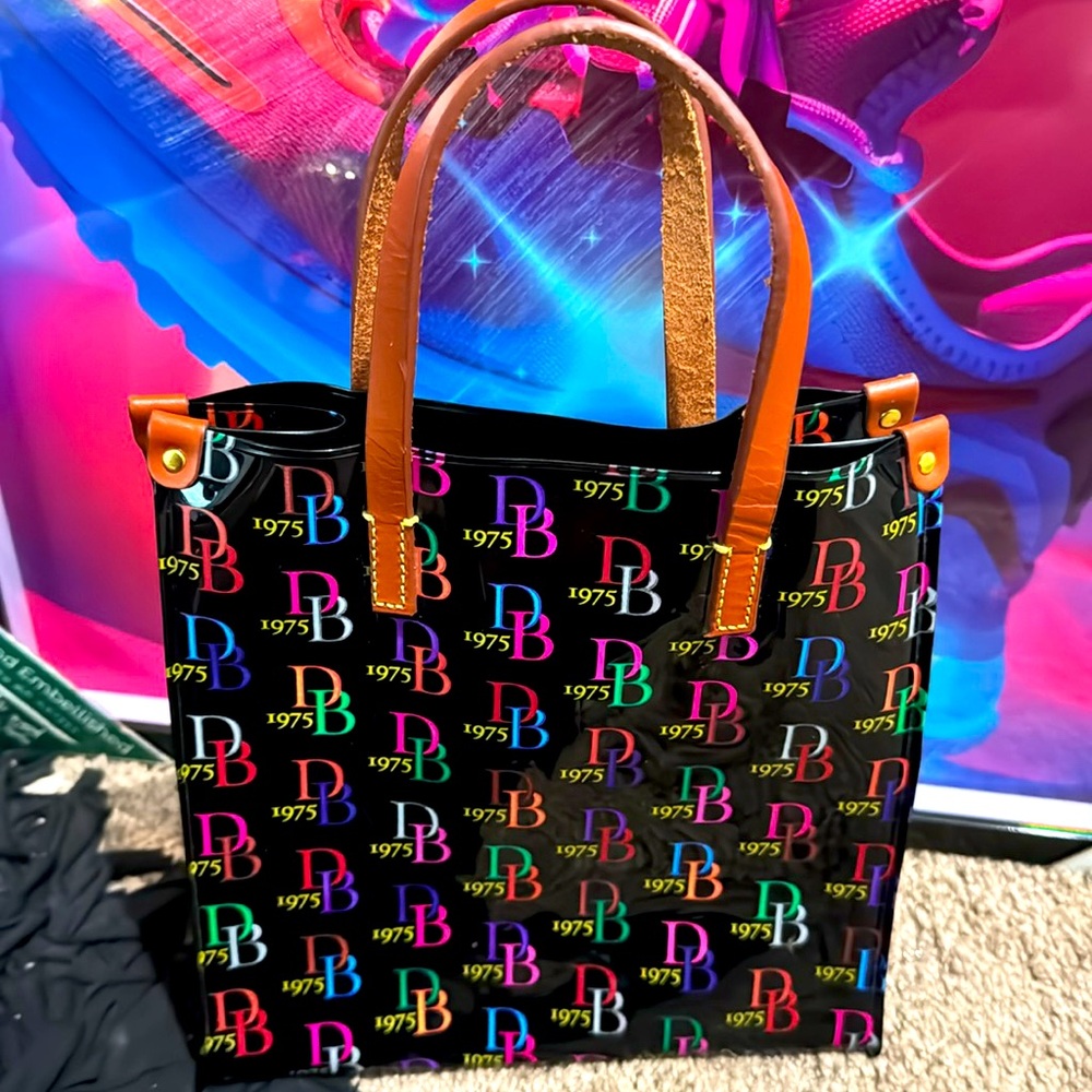 Colorful Logo mini Tote Bag - Picture 2 of 6